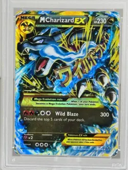 Pokemon M Charizard EX XY Flashfire Holo Ultra Rare #108 PSA 5 - Image 3
