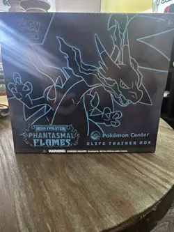 Pokemon TCG Phantasmal Flames Elite Trainer Box Pokemon Center Exclusive Sealed - Image 1
