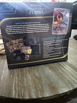 Pokemon TCG Phantasmal Flames Elite Trainer Box Pokemon Center Exclusive Sealed - Image 2