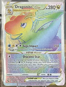 Dragonite VSTAR (Secret) 081/078 Pokemon GO Holo - Image 1