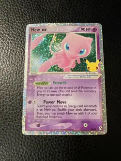 # Pokemon Celebrations Classic Collection Mew EX 88/92 Holo Rare PACK FRESH NM - Image 1