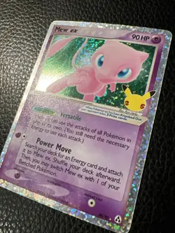 # Pokemon Celebrations Classic Collection Mew EX 88/92 Holo Rare PACK FRESH NM - Image 3