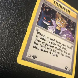 Imposter Oak's Revenge 76/82 Team Rocket First Edition LP. Pokemon - Image 2