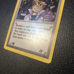 Imposter Oak's Revenge 76/82 Team Rocket First Edition LP. Pokemon - Image 3