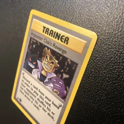 Imposter Oak's Revenge 76/82 Team Rocket First Edition LP. Pokemon - Image 5