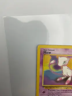 Pokemon Mew Black Star Promo #8 Non Holo (985) - Image 5
