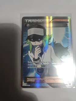 Pokemon TCG Trainer N Full Art 101/101 Black & White Noble Victories Near Mint - Image 1