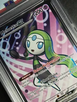 Pokemon 2025 Meloetta EX #159 PSA 10 GEM-MT -- USA SHIPPING ONLY - Image 3