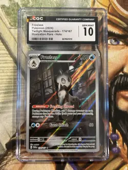 FROSLASS Twilight Masquerade Pokemon Illustration Rare #174 - CGC 10 Gem Mint 🔥 - Image 1