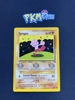 Pokemon TCG Tyrogue Neo Discovery 66/75 Regular MP. - Image 1