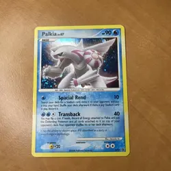 2008 Diamond & Pearl Black Star Promo Palkia DP27 Holo Rare Pokemon - Image 1