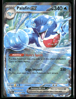 Palafin ex - 061/167 - Twilight Masquerade (TWM) Double Rare Holo Pokemon TCG - Image 1
