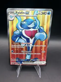 Pokemon - Palafin EX - 193/167 Twilight Masquerade - Ultra Rare Full Art - NM - Image 1