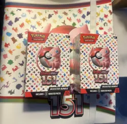 Pokemon TCG Scarlet & Violet 151 Booster Bundle Lot Of 2 Sealed Bundles - Image 1