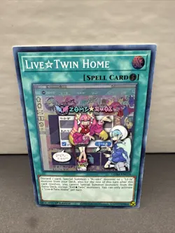 Yu-Gi-Oh! Live Twin Home - GEIM-EN018 - Super Rare - 1st Ed - NM/M - NEW - Image 1
