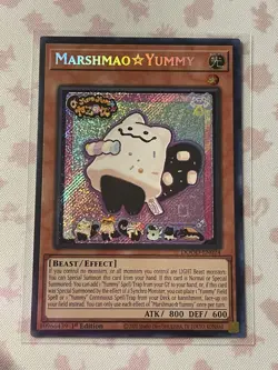 Marshmao Yummy DOOD-EN024 1st Edition Secret Rare NM Yugioh - Image 1