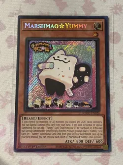 Marshmao Yummy DOOD-EN024 1st Edition Secret Rare NM Yugioh - Image 2