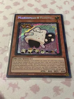 Marshmao Yummy DOOD-EN024 1st Edition Secret Rare NM Yugioh - Image 3