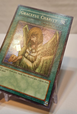 Graceful Charity SDP-040 Super Rare 1st Edition Yugioh 991 - Image 3