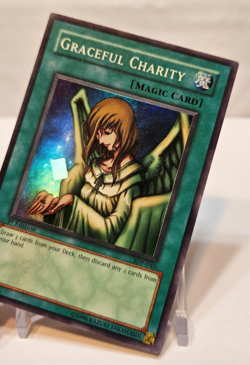 Graceful Charity SDP-040 Super Rare 1st Edition Yugioh 991 - Image 4