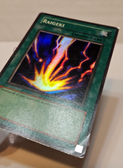 Raigeki (MAGIC) LOB-053 Super Rare Unlimited Yugioh 1018 - Image 2