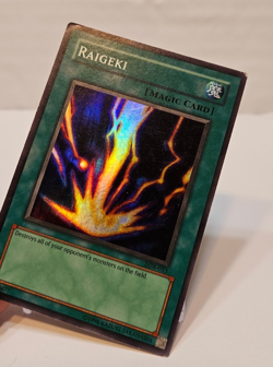 Raigeki (MAGIC) LOB-053 Super Rare Unlimited Yugioh 1018 - Image 4