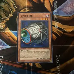 Yu-Gi-Oh! Cyber Jar X1 NM BP02-EN007 BLACK RARE - Image 1