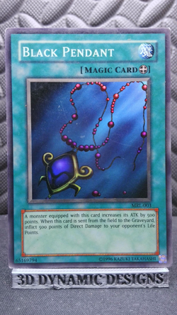 | Yugioh Black Pendant MRL-003 Super Rare Magic Ruler PL 🔥 | - Image 1