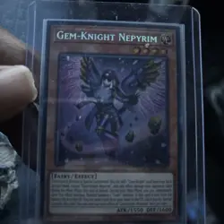 YU-Gi-Oh! Gem-Knight Nepyrim Secret Rare BLMM-EN021 Near Mint - Image 1