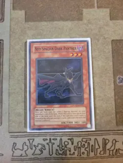 YUGIOH NEO-SPACIAN DARK PANTHER POTD-EN005 SUPER UNLIMITED ED NM - Image 1