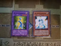 YUGIOH NEO-SPACIAN TWINKLE MOSS PTDN + NEO-SPACIAN GLOW MOSS STON COMMON 1ST NM - Image 1