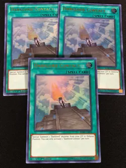 Yugioh Darklord Contact BLRR-EN094 1st Ultra x3 (NM) - Image 1