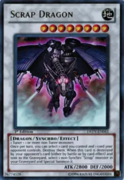 Yugioh-Scrap Dragon-Ultra Rare-UNL-DREV EN043 (LP) - Image 1