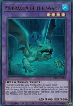 Yugioh-Mudragon of the Swamp-Ultra Rare-Limited Edition-CT15 EN005 (LP) - Image 1