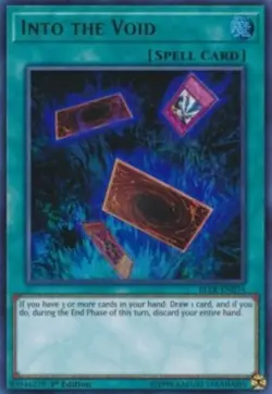 Yugioh-Into the Void-Ultra Rare-1st Edition-BLLR EN074 (LP) - Image 1