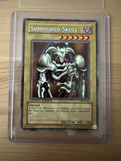 Summoned Skull BPT-002 2002 Collectors Tin Limited Edition Secret Rare Yu Gi Oh - Image 1