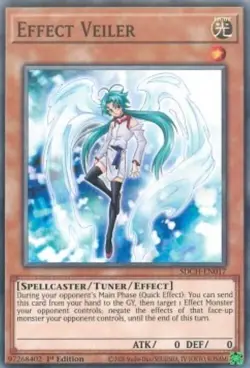 Yugioh-Effect Veiler-Common-1st Edition-SDCH EN017 (LP) - Image 1