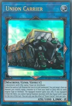 Yugioh-Union Carrier-Ultra Rare-1st Edition-DUOV EN009 (NM) - Image 1