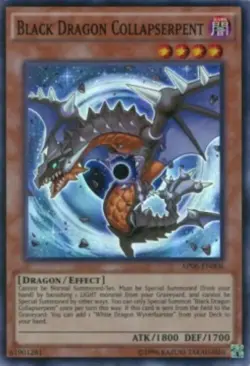 Yugioh-Black Dragon Collapserpent-Super Rare-UNL-AP06 EN006 (LP) - Image 1