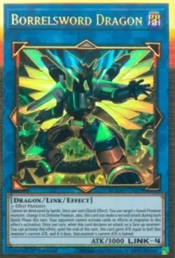 Yugioh-Borrelsword Dragon-Gold Rare-1st Edition-MAGO EN039 (NM) - Image 1