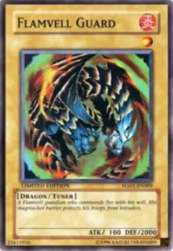 Yugioh-Flamvell Guard-Super Rare-Limited Edition-HA01 EN009 (LP) - Image 1