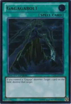 Yugioh-Gagaga Bolt-Ultimate Rare-Limited Edition-ZTIN ENV03 (NM) - Image 1