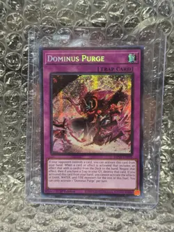 Dominus Purge 1st Edition Secret Rare MP25-EN095 Yu-Gi-Oh! - Image 1