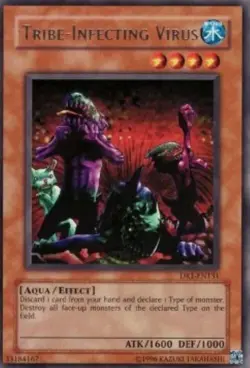 Yugioh-Tribe-Infecting Virus-Rare-UNL-DR1 EN131 (LP) - Image 1