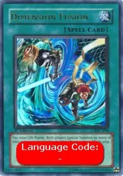 Yugioh-Dimension Fusion-Ultra Rare-UNL-IOC 094 (MP) - Image 1