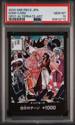 One Piece CCG Don!! Card Japanese PSA 10 - Image 1