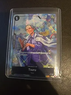 Tsuru OP02-106 Parallel Alt Art PRB01 The Best ONE PIECE English - Image 1