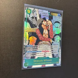 One Piece TCG Dracule Mihawk (Manga) - The Azure Sea's Seven (OP14) - Image 5