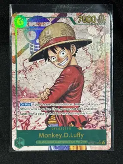 Monkey.D.Luffy (118) (Parallel) OP13-118 Carrying On His Will Foil - Image 1
