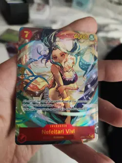 Nefeltari Vivi One Piece Kingdoms of Intrigue OP04-118 Secret Rare Alt Art - Image 1